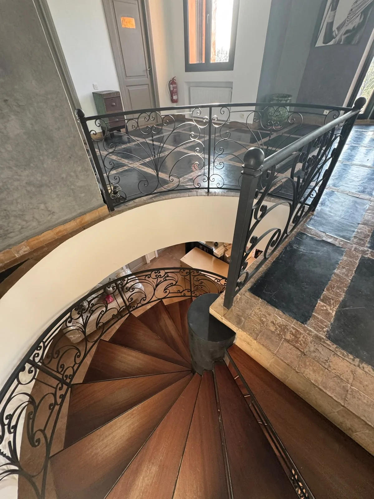 Escalier intérieur de Dar Nanka